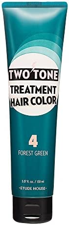 愛麗小屋七天護髮染髮劑 ETUDE HOUSE Two Tone Treatment Hair Color #4 Forest Green