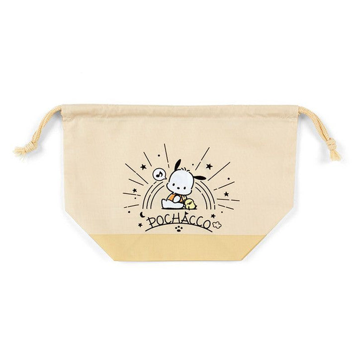 SANRIO Drawstring Lunch Bag- Pochacco 三丽鸥 帕哈狗餐具袋子