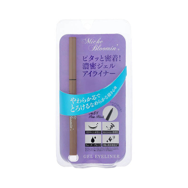 MICHE BLOOMIN Gel eyeliner - Pure Black 防水速乾眼線啫喱 - 純黑