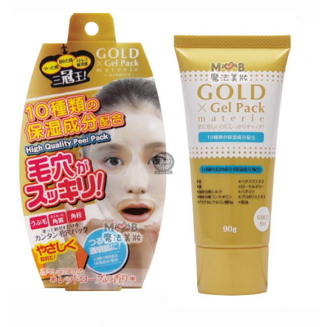 MATERIC GOLD x GEL Peeling Mask (90g) 毛穴潔淨黃金撕拉凍膜