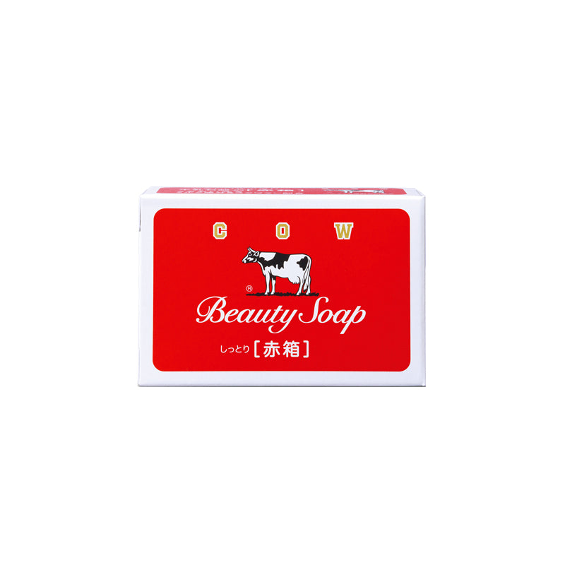 COW Beauty Soap (Red- Moist) 100g 日本COW牛乳石鹼合作社香皂（紅盒-玫瑰滋潤）