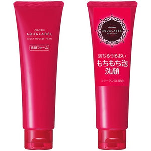 SHISEIDO AquaLabel Milky Mousse Foam (130g) 資生堂 水之印濃密泡保濕洗面乳