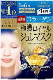 KOSE Clear Turn Premium Royal Jelly (4 pcs/box)- Collagen/HA/Fermented Rice Extract