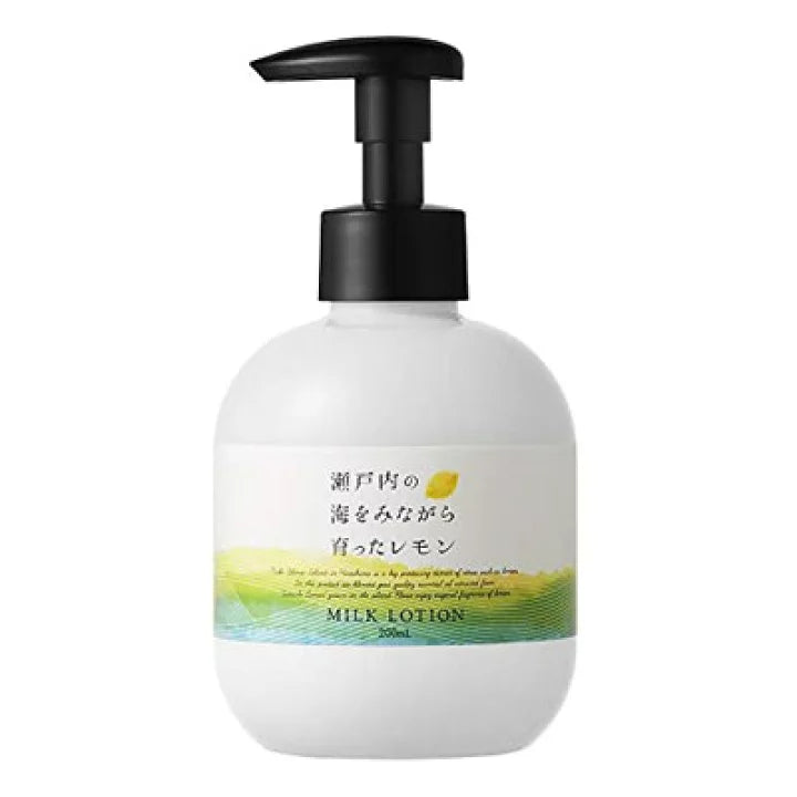 DAILY AROMA Setouchi Lemon Milk Lotion (200ml) 瀬戸内レモン ミルクローション 瀨戶檸檬身體乳