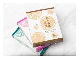 MEGUMI NO HONPO Milky Lotion Mask - Sakura / Moist / Firming / Balancing (25ml / 4 pcs)