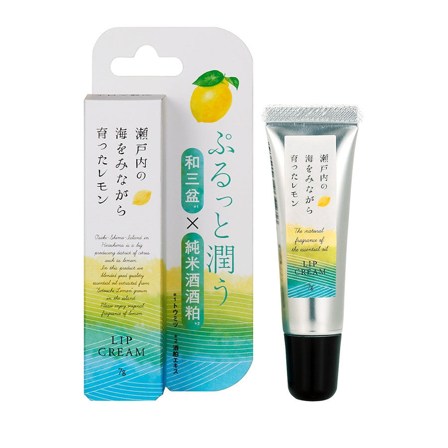 DAILY AROMA Setouchi Lemon Lip Cream (7g) 瀬戸内レモン リップクリーム 瀨戶檸檬護唇膏"