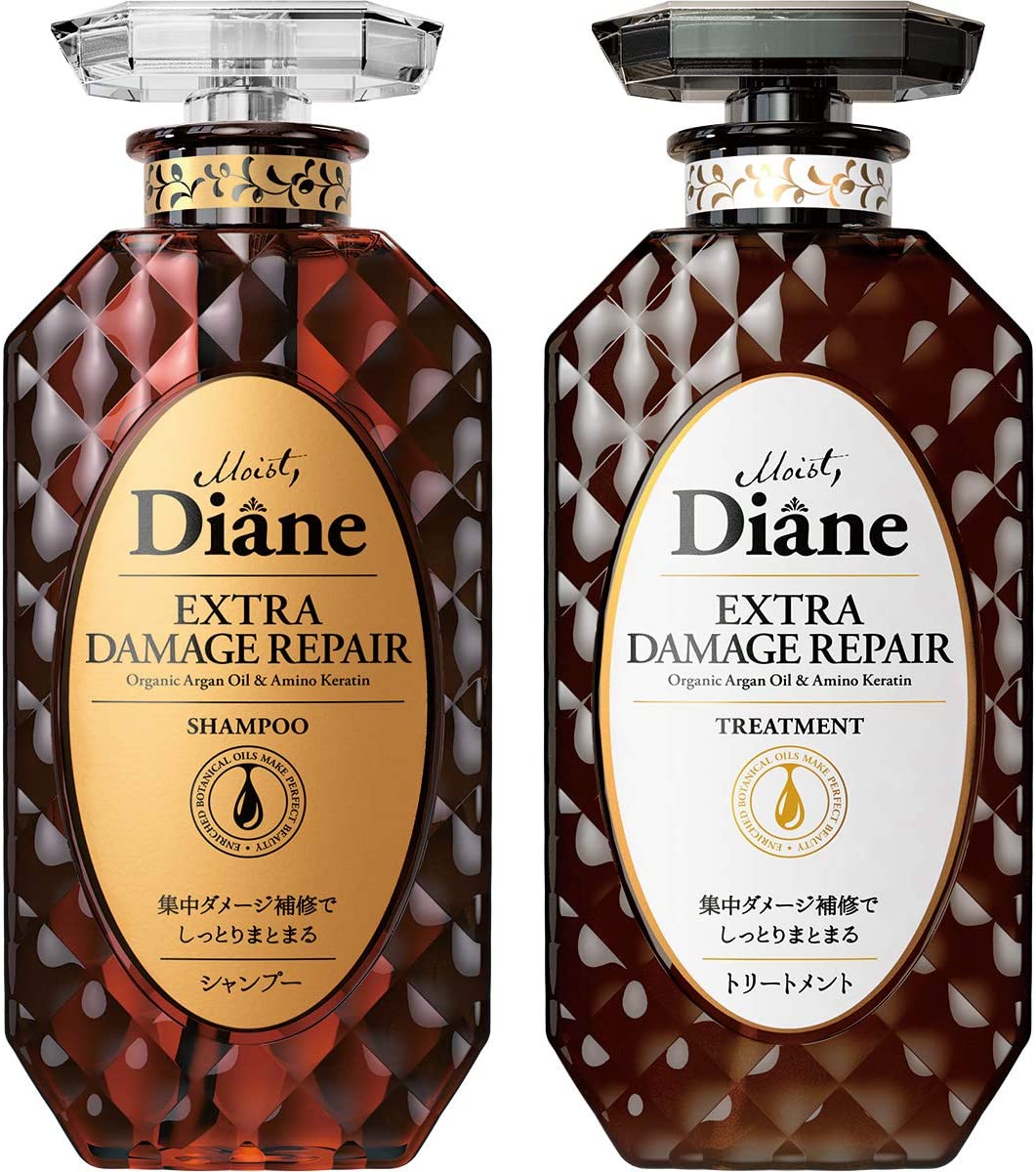 DIANE Extra Damage Repair Shampoo + Treatment  (450ml x 2) 修護受損髮洗護組