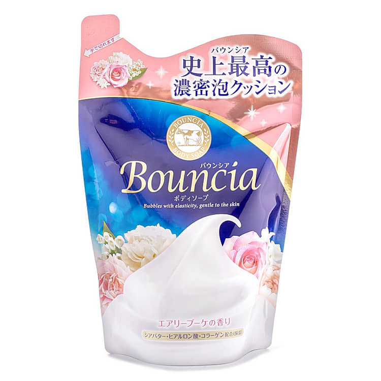 COW BOUNCIA Body Soap Refill- Airy Bouquet Fragrance (360ml) バウンシア ボディソープ エアリーブーケの香り 詰替用