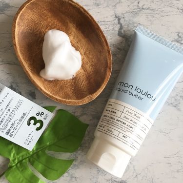 ((Crazy Clearance)) MON LOULOU Liquid Butter Face Wash (130g) - 3% of Liquid Type Shea Butter X2