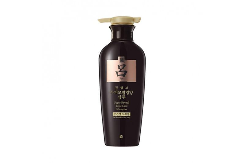 RYO Super Revital Total Care - For Normal & Dry Scalp Shampoo/Conditioner - Black - 400g - Lifecode Boutique