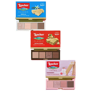 ((Crazy Clearance)) ETUDE HOUSE x LOACKER Play Color Eye Mini- Classic Vanilla & Classic Napolitaner& Thins Raspberry Yogurt  (4 shades)