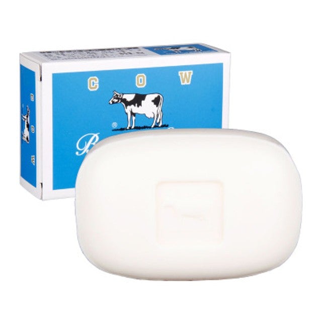 ((Crazy Clearance)) COW Beauty Soap (Blue- Refresh) 85g × 3 日本COW牛乳石鹼共进社香皂三入（藍盒-清爽茉莉）