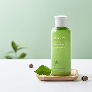 (2021 NEW) INNISFREE Green Tea Balancing Skin EX (200ml) 韓國悅詩風吟綠茶爽膚水 EX - Exp. 2024.09.26