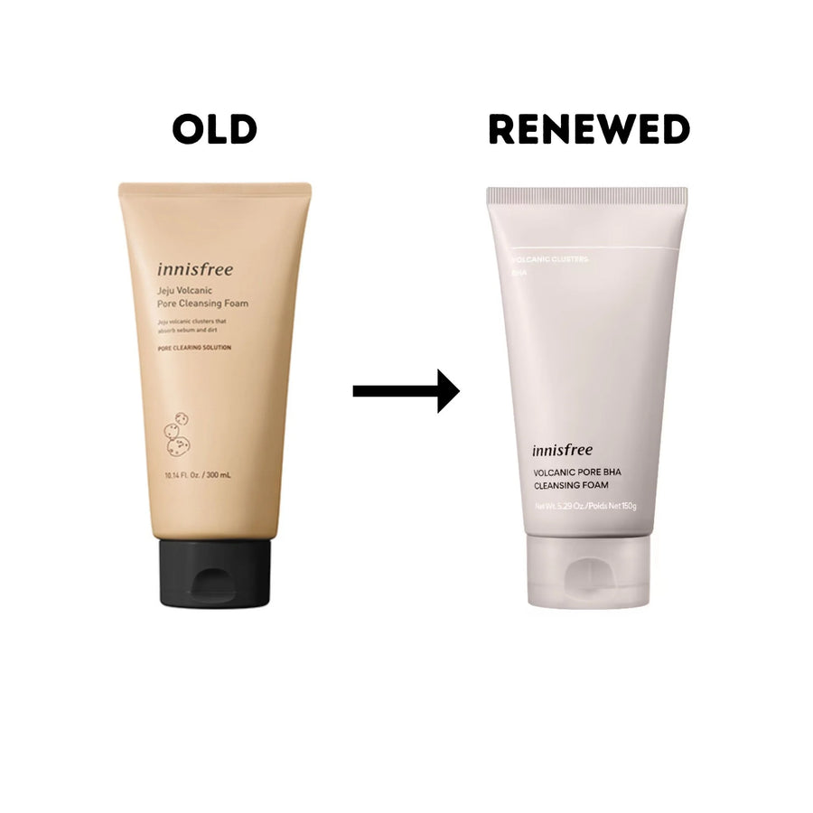 INNISFREE Volcanic Pore BHA Cleansing Foam (150g) 火山泥洁面