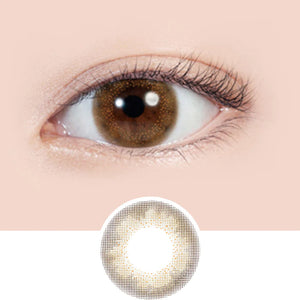 LIL MOON Daily; BC/8.6mm; DIA/14.5mm; 10pcs/Box (Rusty Beige )