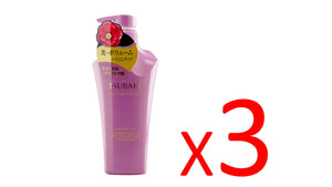 (($29.99 Event)) 3 of SHISEIDO TSUBAKI Conditioner - Purple (Volume) 500ml Exp:2023.11