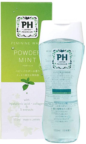 (2020 NEW) PH JAPAN Premium Feminine Wash- Powder Mint (150ml)