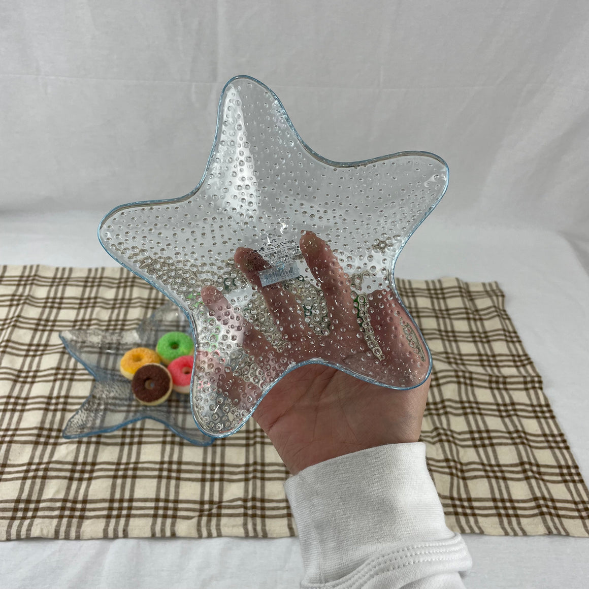 Starfish Transparent Plate (2 sizes) ins風透明海星盤 (2種選）