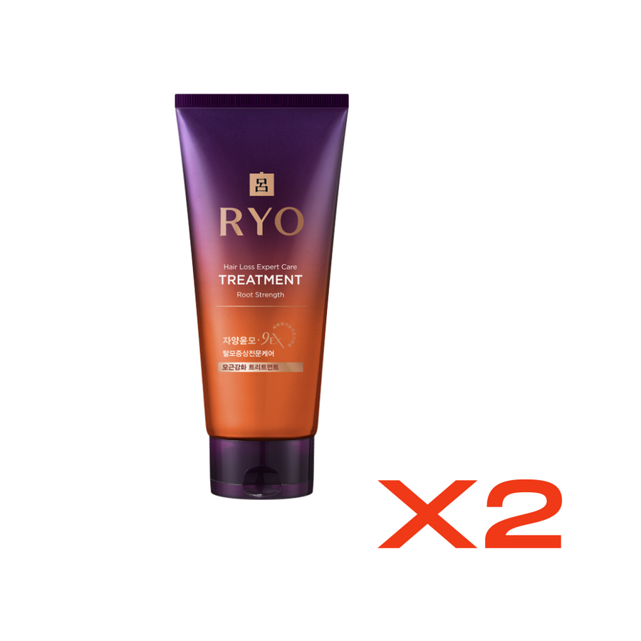 ((Crazy Clearance)) (2021 NEW) RYO 9EX Hair Thickness Expert Care Treatment- Root Strength / Deep Nutrition (330ml)