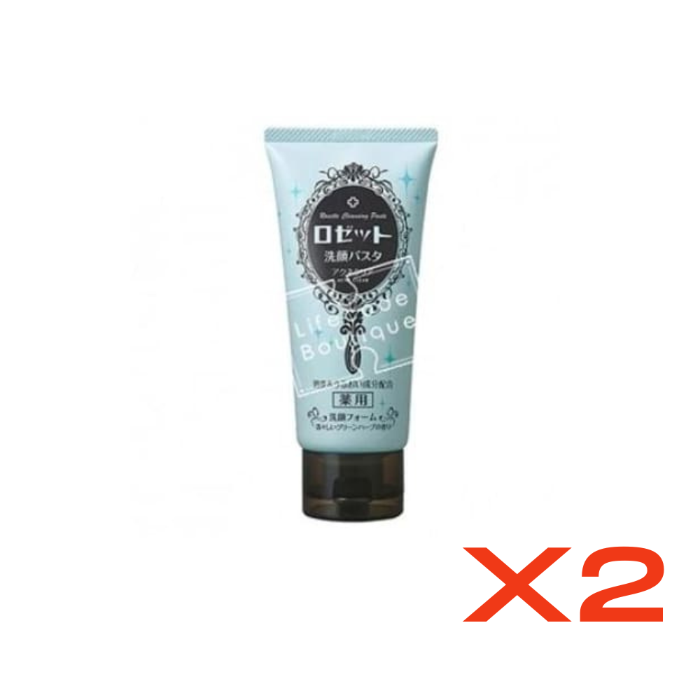 ((Bulk Sale)) ROSETTE Dual Clay Washing Foam (120g) 淨膚祛痘洗面乳