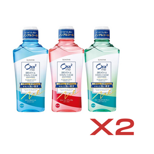 ((Bulk Sale)) ORA2 ME Stain Clear Mouthwash (460ml) Ora2 me涼感漱口水 x 2