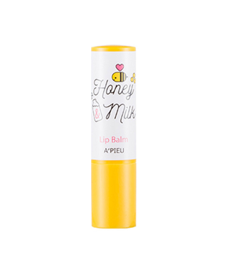 A'PIEU Honey & Milk Lip Balm (3.3g) 蜂蜜牛奶滋潤脣膏