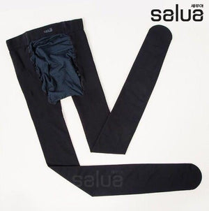 SALUA Maternity Stocking 200M (Black-1 pair)