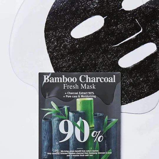 BRING GREEN Bamboo Charcoal 90% Fresh Mask (single)