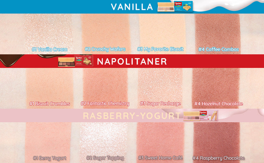 BOGO FREE ETUDE HOUSE x LOACKER Play Color Eye Mini x2- Classic Vanilla  (4 shades)