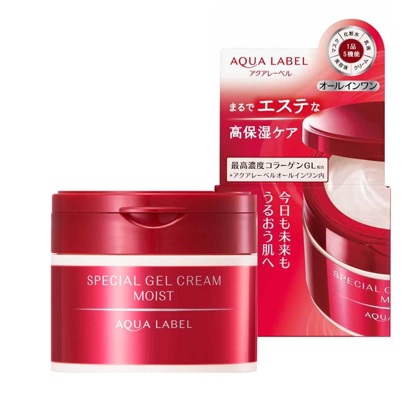 SHISEIDO AquaLabel Speial Gel Cream- Moist (90g) 資生堂 水之印五合一高機能平衡保濕面霜