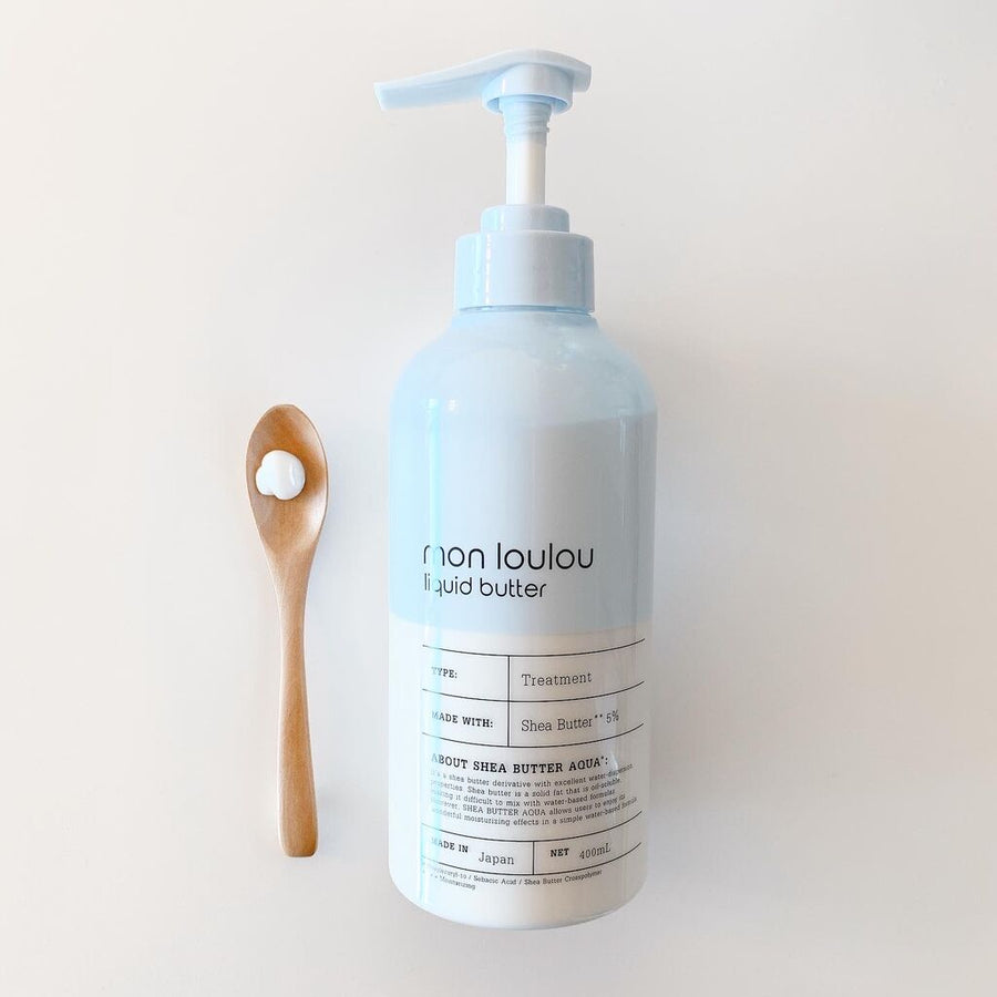 MON LOULOU Liquid Butter Hair Treatment (400ml) - 5% of Liquid Type Shea Butter