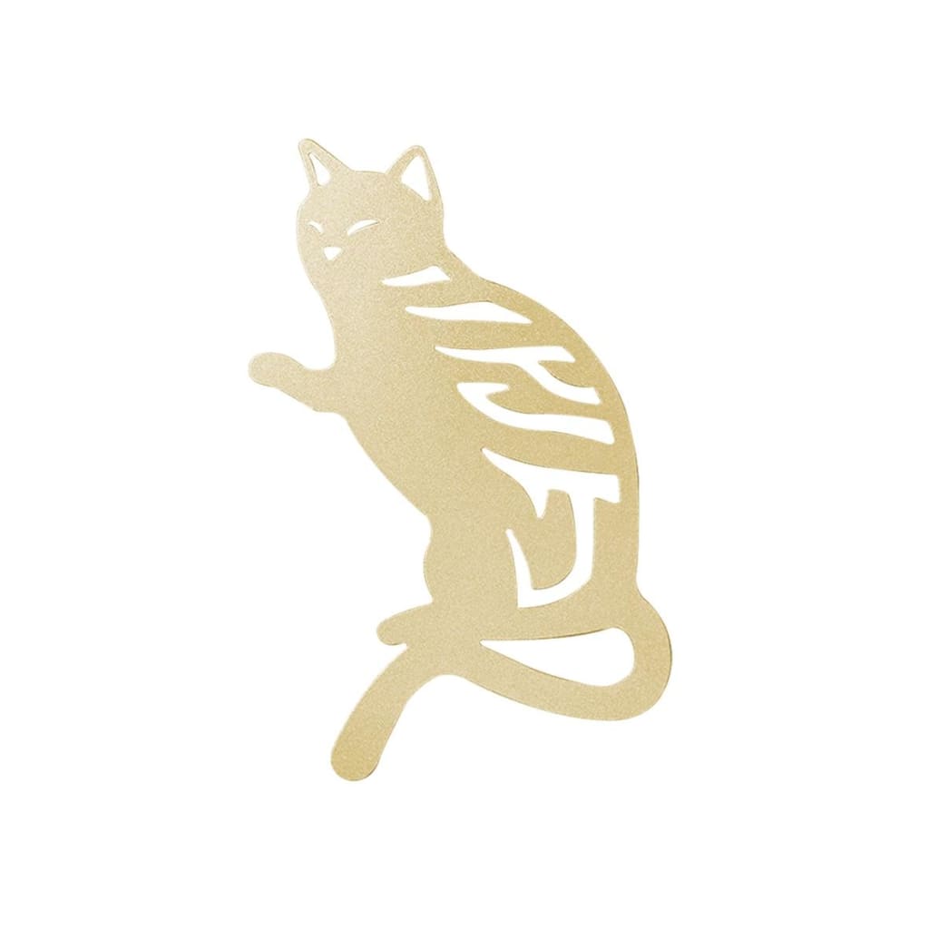 Desk+1 American Shorthair Bookmark - Gold - Lifecode Boutique