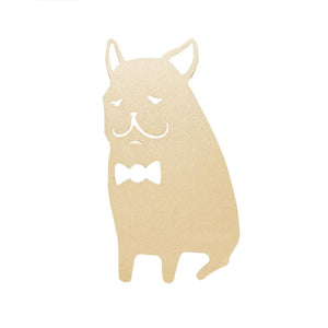Desk+1 Bulldog Bookmark (Gold/Pink) - Lifecode Boutique