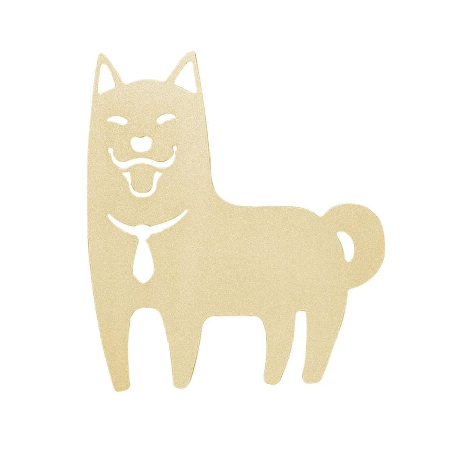 Desk+1 Shiba Inu Bookmark - (Gold/Orange) - Lifecode Boutique