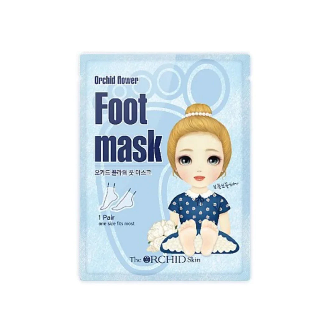 ORCHID Flower Foot Mask