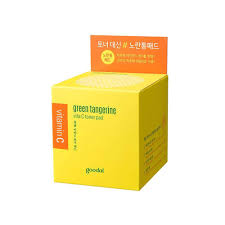 GOODAL Green Tangerine Vita C Toner Pad (70pcs) 果達兒濟州青橘維他命C補水提亮爽膚棉片 70片入