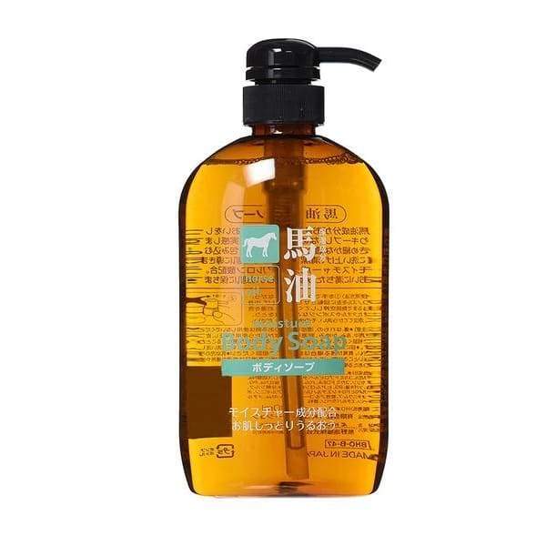 KUMANO Horse Oil Shampoo/Conditioner/Body Soap - Brown (600ml) - Lifecode Boutique