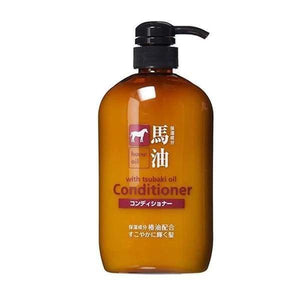 KUMANO Horse Oil Shampoo/Conditioner/Body Soap - Brown (600ml) - Lifecode Boutique