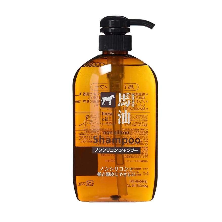 KUMANO Horse Oil Shampoo/Conditioner/Body Soap - Brown (600ml) - Lifecode Boutique