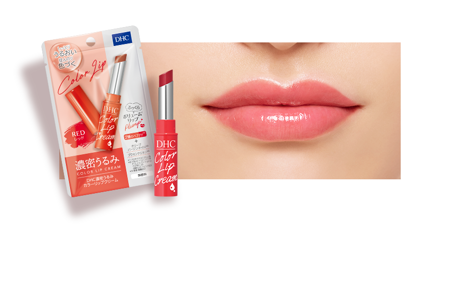 DHC Color Lip Cream- Red (1,5g) ディーエイチシー 濃密うるみカラーリップクリーム
