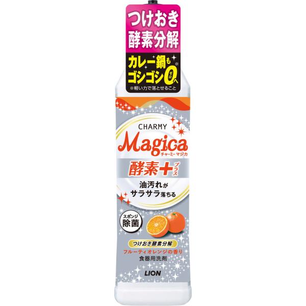 LION Charmy Magica +Enzyme Dish Wash Detergent- Fruity (220ml)