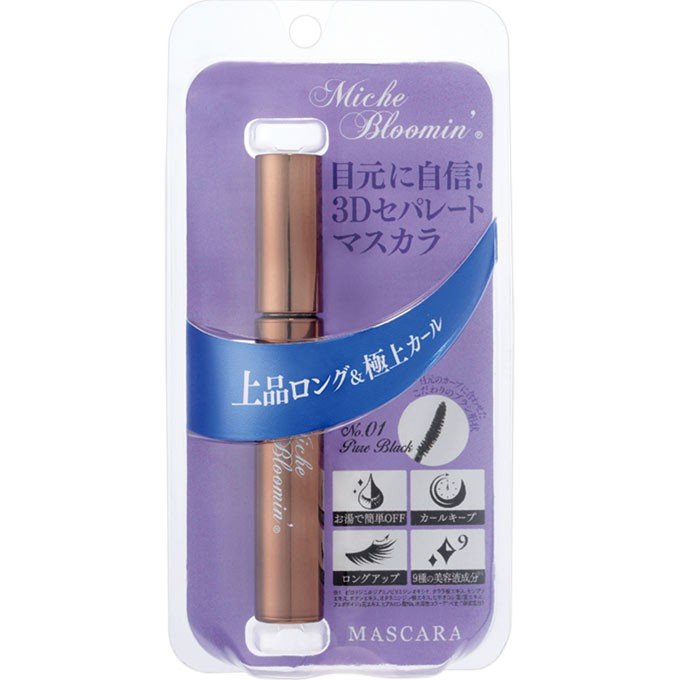 MICHE BLOOMIN Mascara- Pure Black 自然卷翘睫毛膏 - 純黑