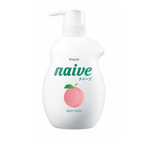 NAIVE Body Soap (530ml) - Peach Leaf Extract - Life & Style