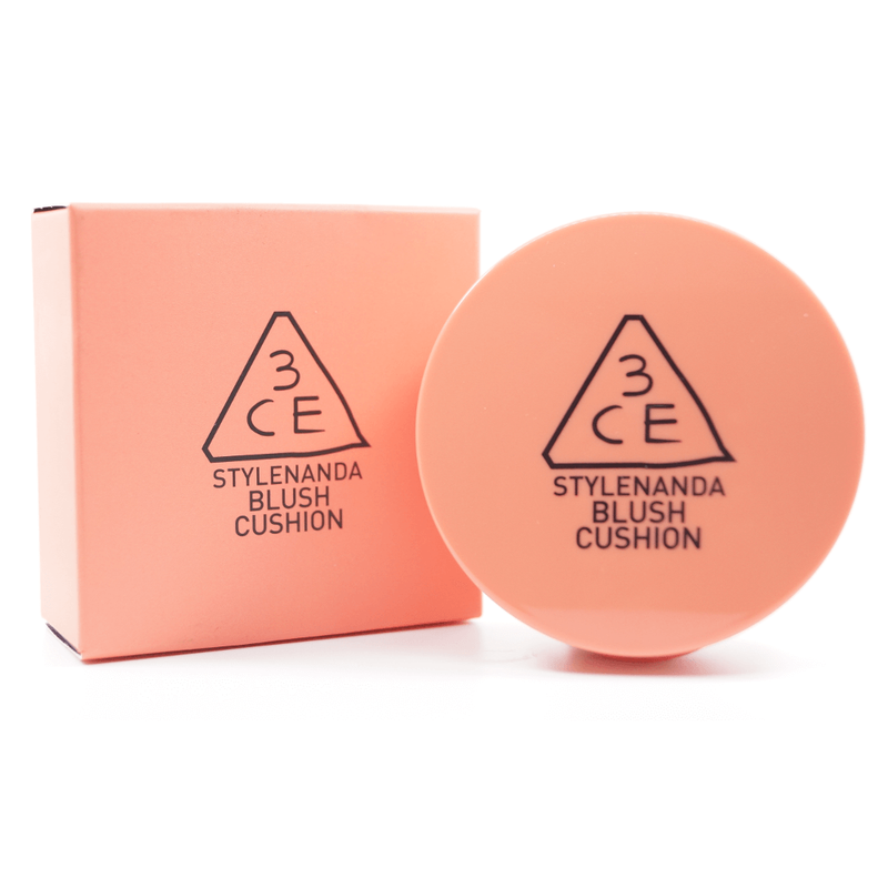 ((Crazy Clearance))3CE Blush Cushion #Peach 3 CONCEPT EYES 氣墊腮紅 #桃紅色