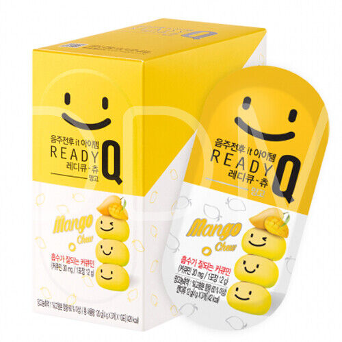 ((Crazy Clearance)) HANDOK Ready-Q Jelly Candy- Mango 韩国解酒糖- 芒果口味 X5