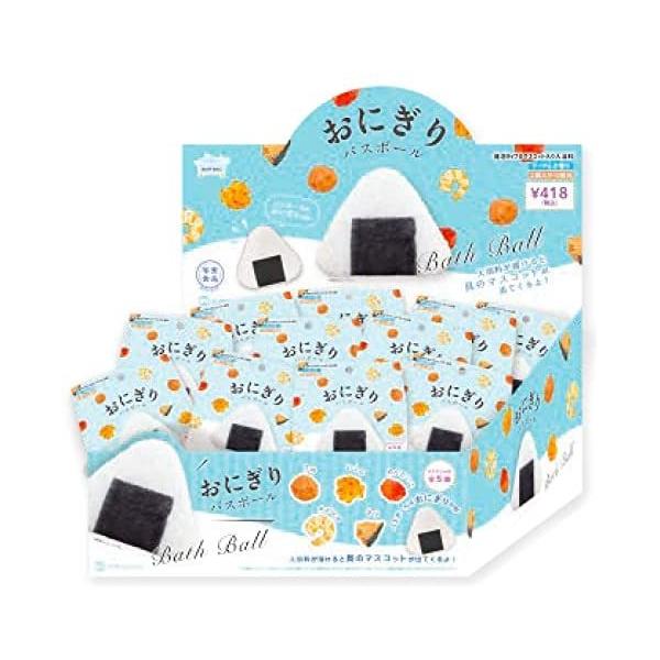 NOL Onigiri Bath Ball (5 variants) 御飯糰入浴球 (1 Variant/60g)