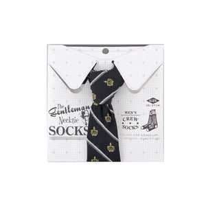 SUKENO THE GENTLEMAN NECKTIE SOCKS-CROWN - Lifecode Boutique