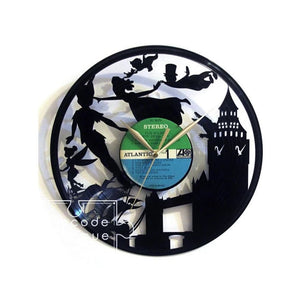 Time Traveler 1888 Vinyl Record Clock - Peter Pan Chase Your Dream - Lifecode Boutique