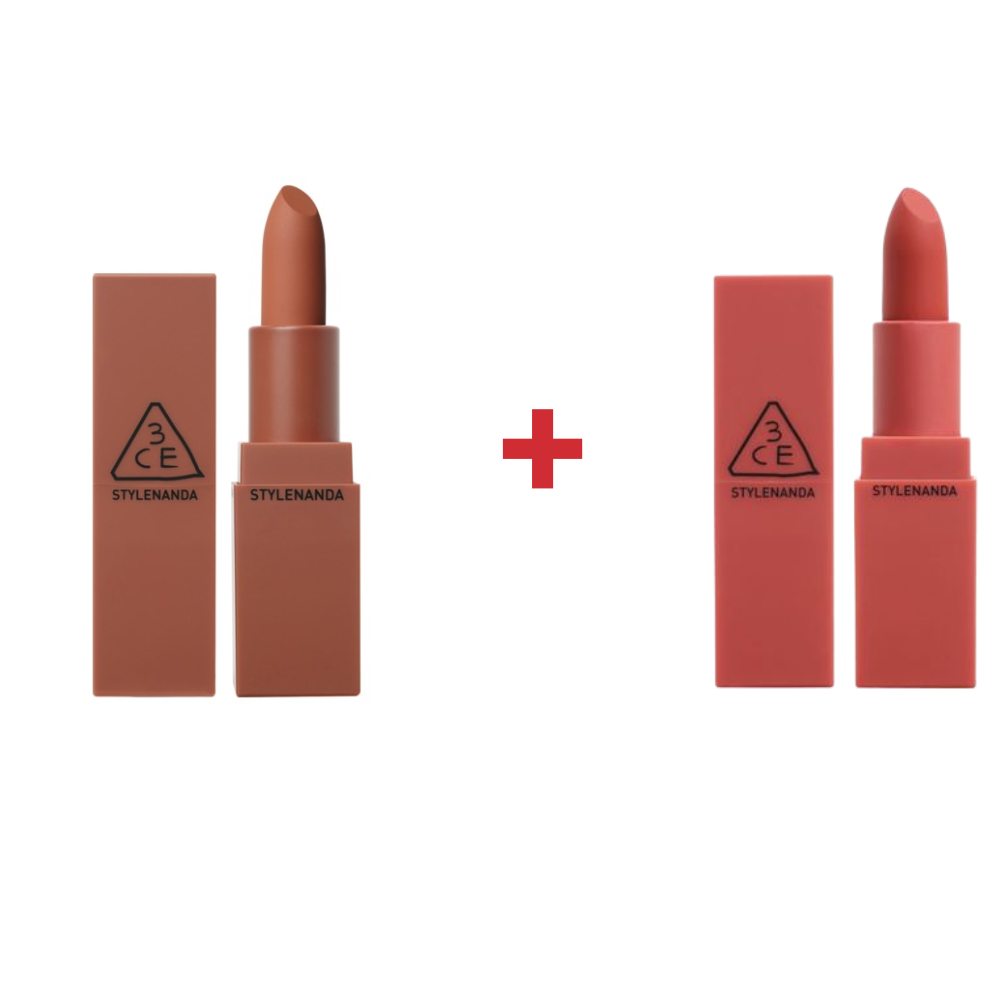 ((Crazy Clearance)) 3CE Mood Recipe Matte Lip Color #909 Smoked Rose 3 CONCEPT EYES 霧面口紅磚紅色