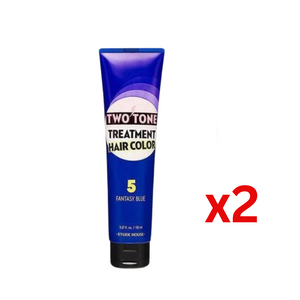 ((BOGO FREE)) 愛麗小屋七天護髮染髮劑 ETUDE HOUSE Two Tone Treatment Hair Color #5 Fantasy Blue